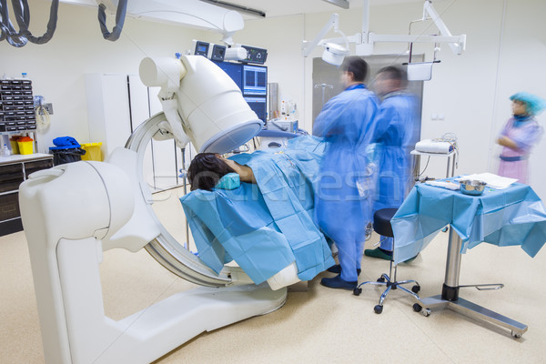 Surgery Non-invasive Scan C-arm X-ray Hospital Operation Stock photo © vilevi