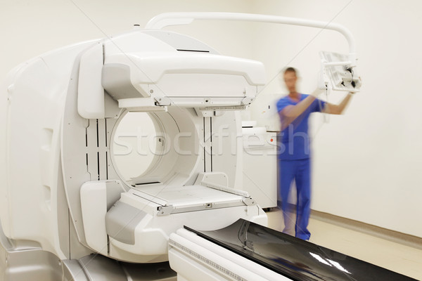 x-ray scanner hospital Stock photo © vilevi
