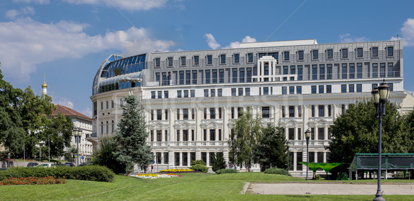 Centrum Sofia Europie miasta lata widoku Zdjęcia stock © vilevi