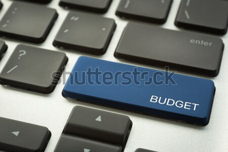 Laptop keyboard with typographic AFFILIATE MARKETING button Stock photo © vinnstock