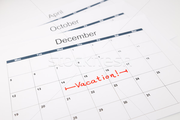 Vacation planning Stock photo © vinnstock