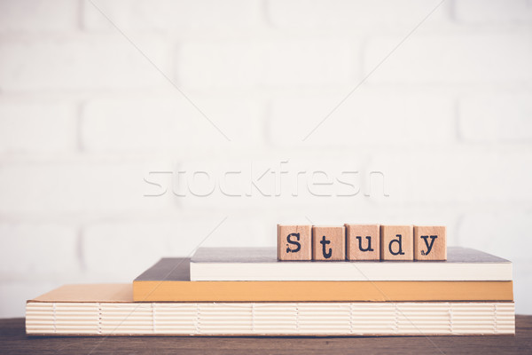 The word Study and copy space background. Stock photo © vinnstock