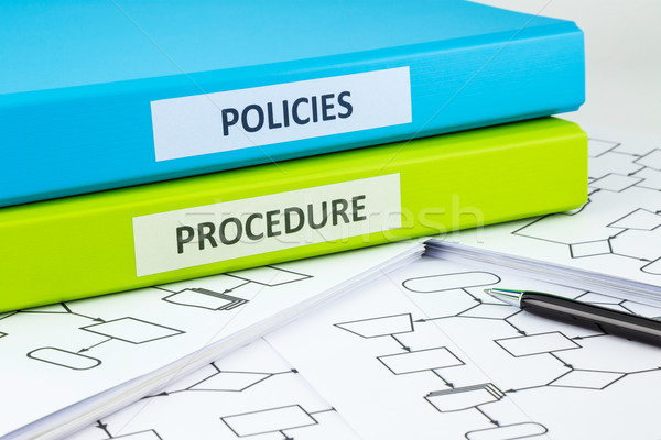 Company policies and procedures  Stock photo © vinnstock