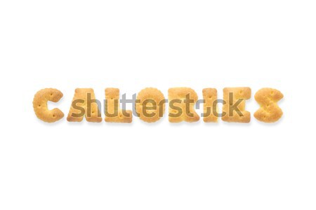 Levél szó vásár ábécé süti kollázs Stock fotó © vinnstock