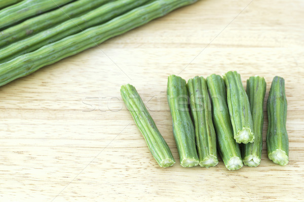 Piezas tabla de cortar medicina vegetales frescos saludable Foto stock © vinodpillai