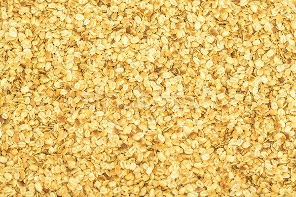 Split roasted coriander seeds - Dhana Dal Stock photo © vinodpillai