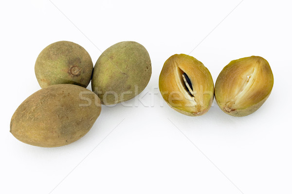 Stock photo: Sapodilla fruits