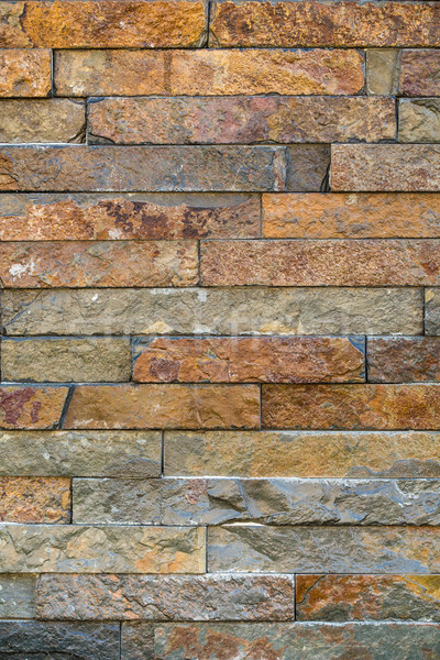 Stony wall design texture portrait view Stock photo © viperfzk