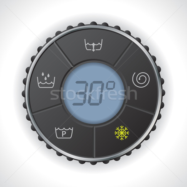 Wash machine control deck Stock photo © vipervxw