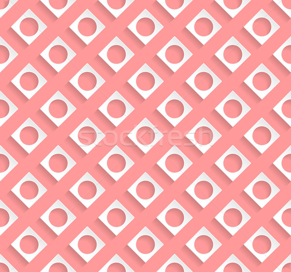 Stylish pattern design with light red background Stock photo © vipervxw