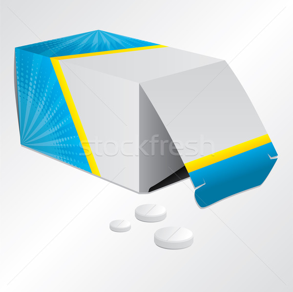 Pill box and pills  Stock photo © vipervxw