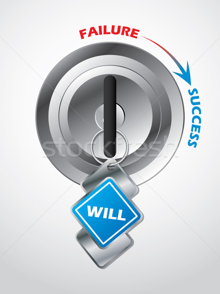 Access to success... the key is will Stock photo © vipervxw