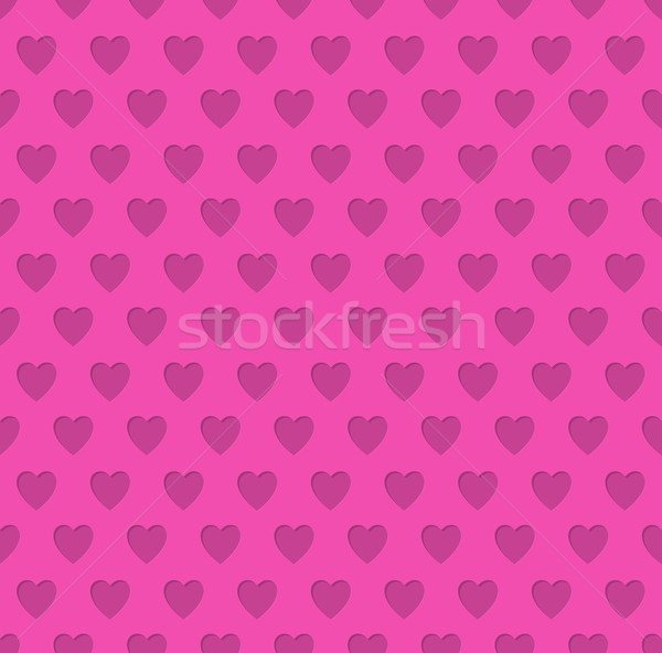 Tileable valentine's day heart patterned background  Stock photo © vipervxw