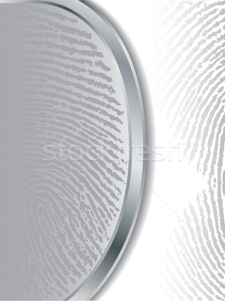 Fading gray fingerprints  Stock photo © vipervxw