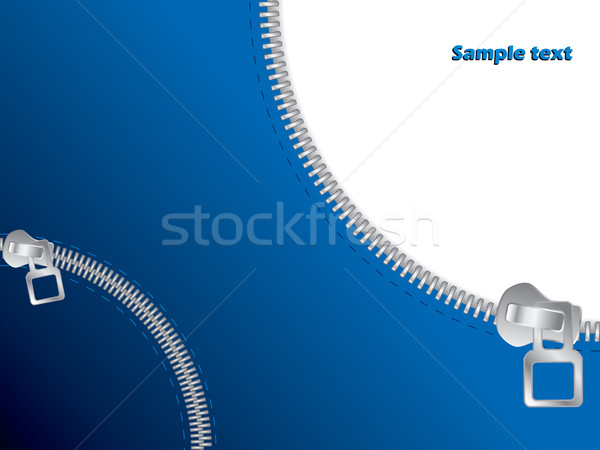 Zipper open and closed  Stock photo © vipervxw