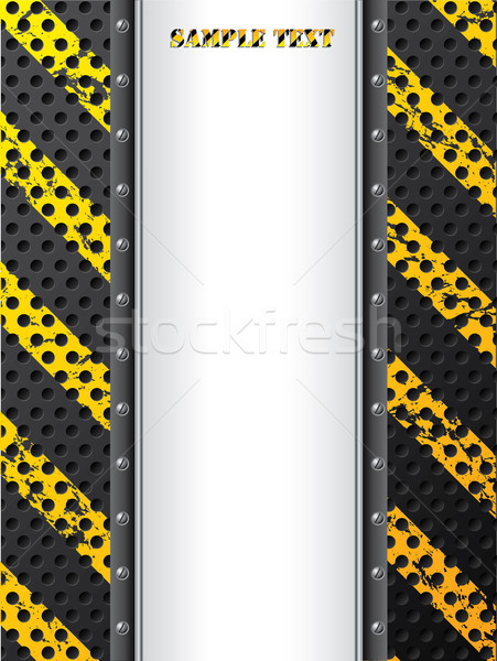 Grunge industriellen Design Rahmen Industrie dunkel Stock foto © vipervxw