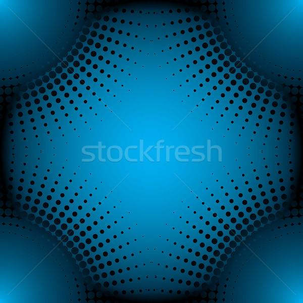 Halftone background blue Stock photo © vipervxw