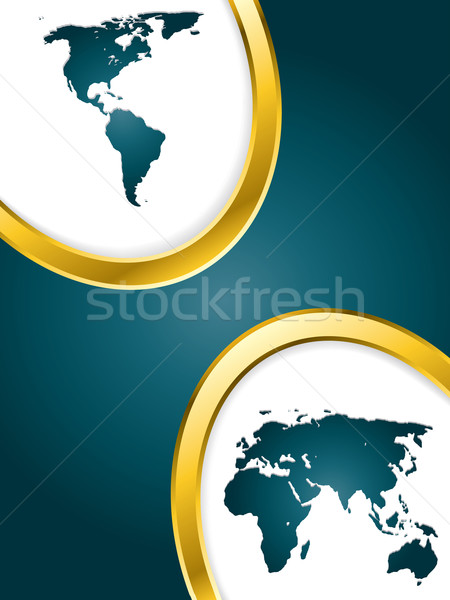 Divided world  Stock photo © vipervxw