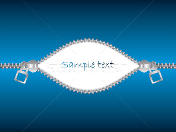 Unzipped text  Stock photo © vipervxw