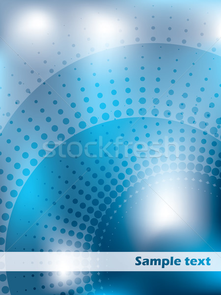 [[stock_photo]]: Bleu · brochure · design · résumé · en · demi-teinte · effet