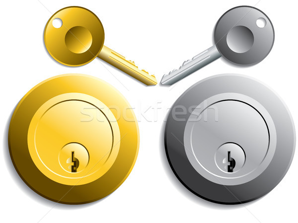 Keys and locks Stock photo © vipervxw