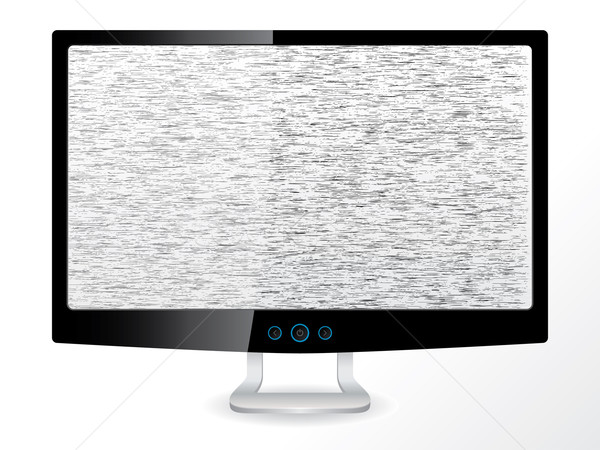 LCD tv/monitor with no signal Stock photo © vipervxw