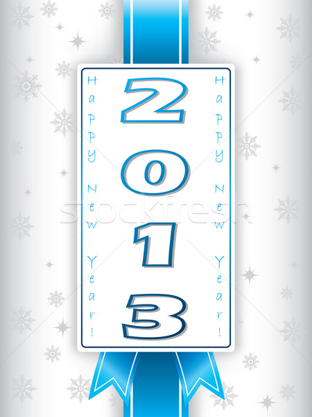 2013 new year's eve greeting card  Stock photo © vipervxw