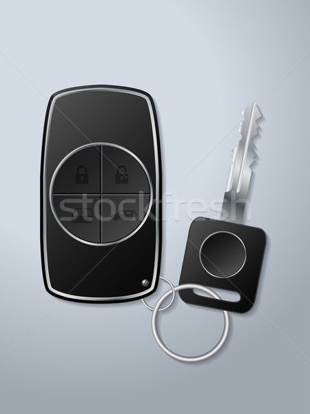 Car key and remote with functions Stock photo © vipervxw