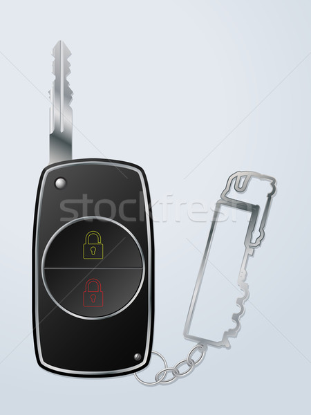 Truck remote key with truck keyholder Stock photo © vipervxw