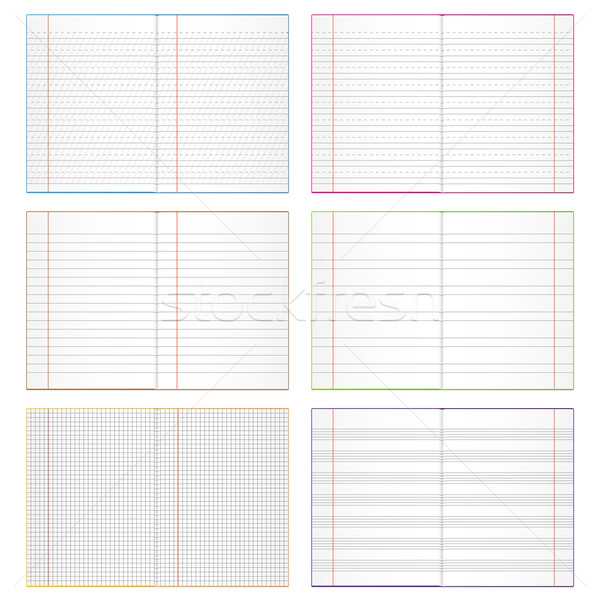 Various  copybook Stock photo © vipervxw