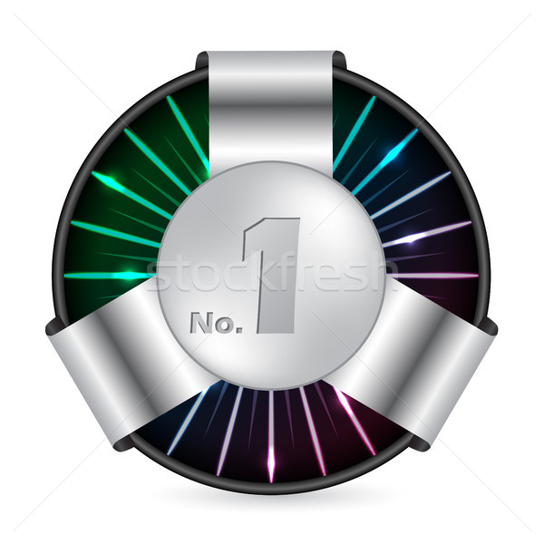 1st place award with metallic rings  Stock photo © vipervxw