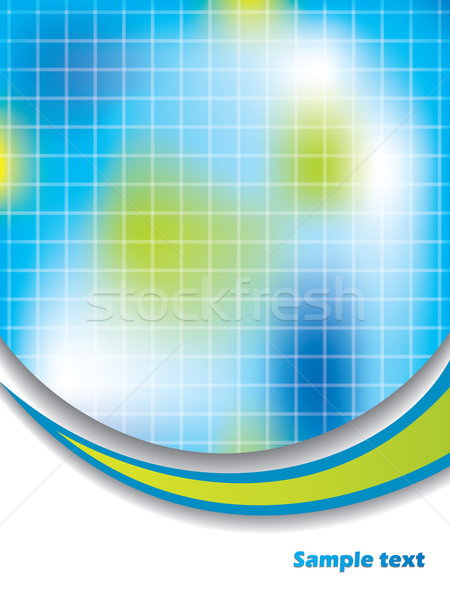 Cool grid on colorful background  Stock photo © vipervxw
