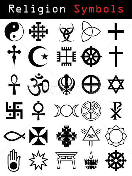 Religion symbols  Stock photo © vipervxw