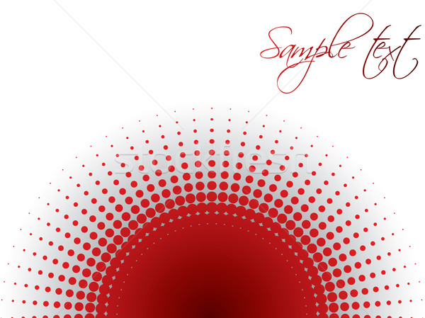 Meio-tom vermelho branco espaço texto abstrato Foto stock © vipervxw