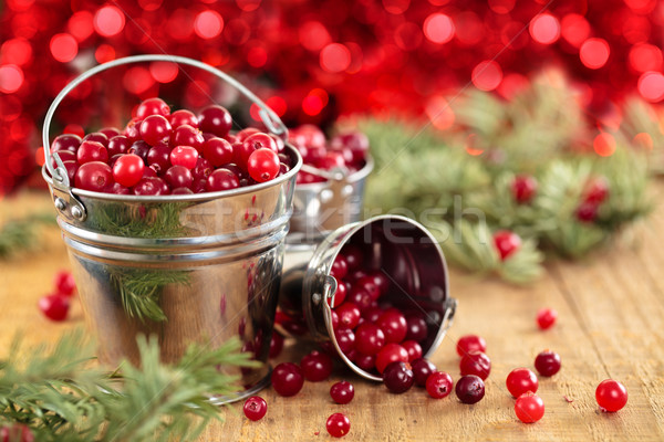 Fresh cranberries. Stock photo © Vitalina_Rybakova