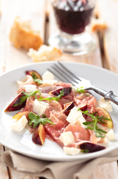 Prosciuto salad.  Stock photo © Vitalina_Rybakova