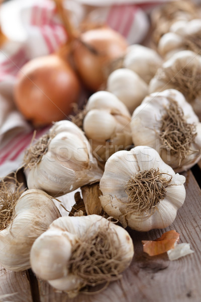 Garlic. Stock photo © Vitalina_Rybakova
