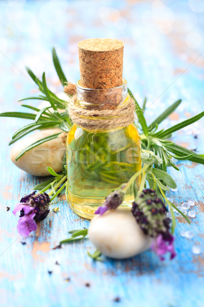 Lavanda aromaterapia spa fragante naturaleza Foto stock © Vitalina_Rybakova