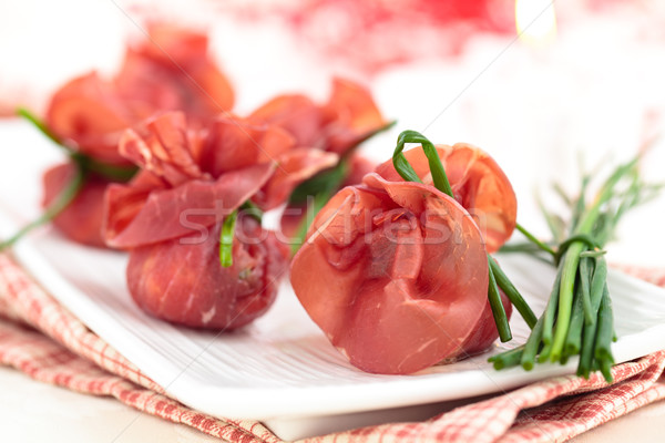 Stuffed meat.  Stock photo © Vitalina_Rybakova