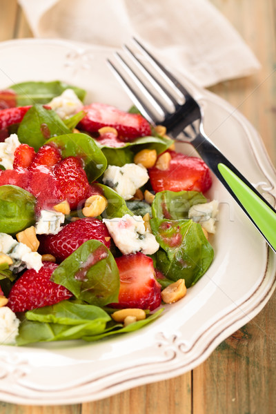 Spinach salad. Stock photo © Vitalina_Rybakova