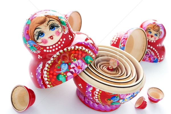 Matrioshka. Stock photo © Vitalina_Rybakova