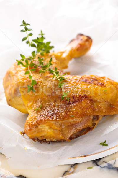 chicken leg. stock photo 08 vitalina_rybakova