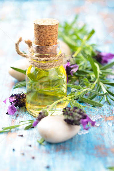 Lavanda aromaterapia estância termal perfumado natureza Foto stock © Vitalina_Rybakova