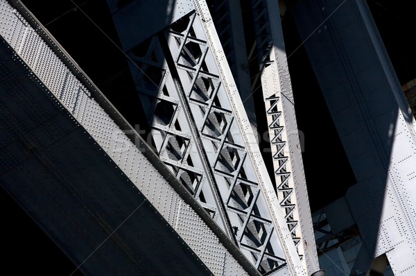 金属 橋 表示 市 建設 ストックフォト © Vividrange