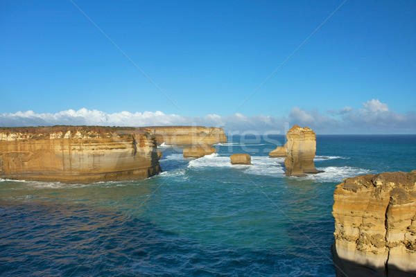 Stock foto: Zwölf · Melbourne · Australien · Straße · Natur · Ozean