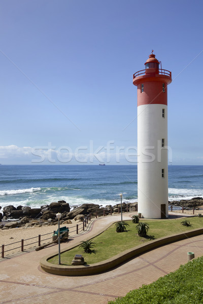 Farol costa África do Sul água natureza paisagem Foto stock © Vividrange