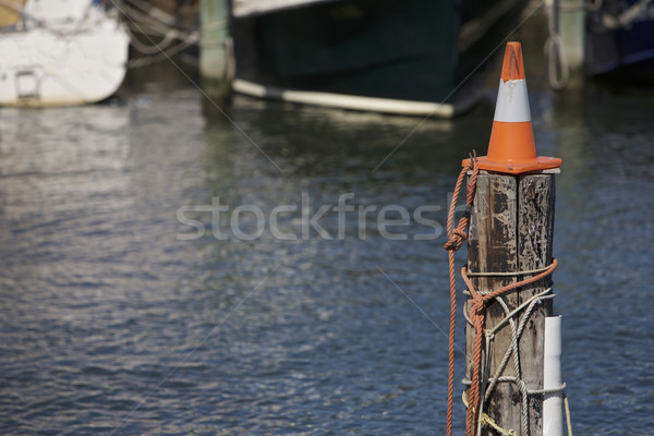 Cone on a pole Stock photo © Vividrange