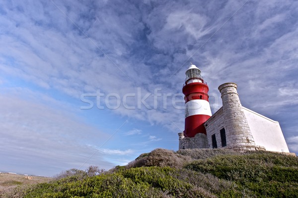 Cape Agulhas Lighthouse, South Africa Stock photo © Vividrange