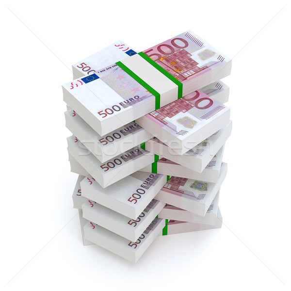 евро деньги финансовых фотография бизнеса банка Сток-фото © vizarch