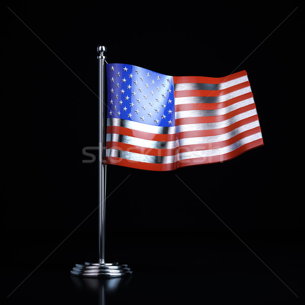 Stock photo: Metal souvenir of the Declaration of Independence United States